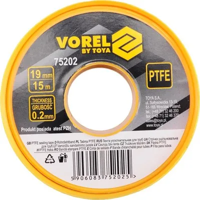 Obrázek produktu pro VOREL 75202, 15 m, 19 mm, 0,2 mm, 1 kusů