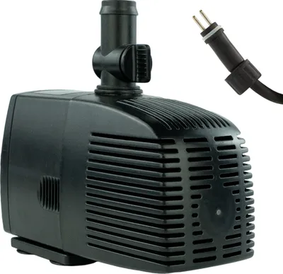 Produktbild von Ersatzpumpe ohne Trafo 1500 L/H | 12V AC | 25W | 8m Kabel | 2,5m Förderhöhe | Teichpumpe | Aquariumpumpe | Wasserspielpumpe | Brunnenpumpe | Springbrunnen-Pumpe