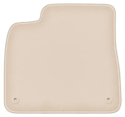 Image de Tapis conducteur en moquette pour Audi Q7 II 2016- (SUV) – 1 pièce, beige, sur mesure – Wielganizator FORTUNA