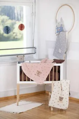 Produktbild von Fussenegger MILA Baby- und Schlafdecke "be happy" Stick