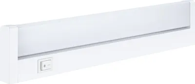 Mueller Licht LED Unterbauleuchte Salto 35 Weiss 5W 3000K Warmweiss 35cm gemuetliche Innenbeleuchtung energiesparend langlebig Kunststoff IP20