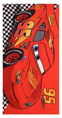 Immagine prodotto di Telo mare Disney Cars in microfibra