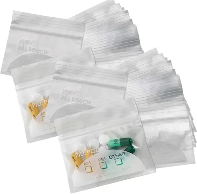 Imagen del producto de Bolsas resellables (150 unidades) – Sin BPA y con cierre hermético