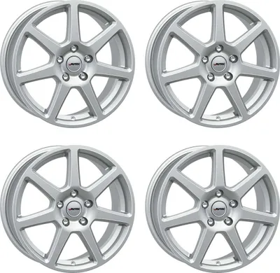 Image de 4 jantes Autec Tallin 7,5x17 5x114,3 SIL pour Toyota Auris Yaris C-HR Camry Corolla Jantes en aluminium 5x114,3 SIL pour Toyota Auris Yaris C-HR Camry
