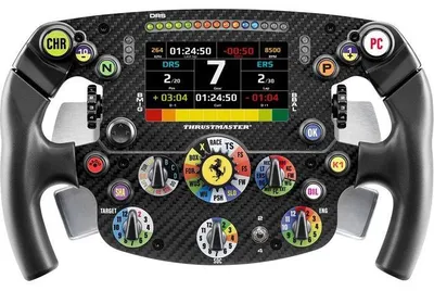Obrázok produktu pre Závodný volant – THRUSTMASTER – Ferrari SF-25 Edition – Príslušenstvo kompatibilné so základňami T598 a T818 – Čierny