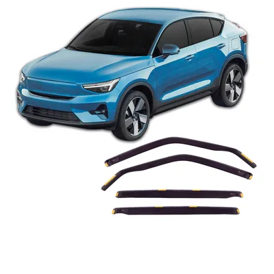 Immagine prodotto di Deflettori Aria Per Volvo C40 Dal 2021 Set 4 Pezzi
