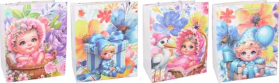 Immagine prodotto di Sacchetto regalo S 18x23x10 cm Bambini