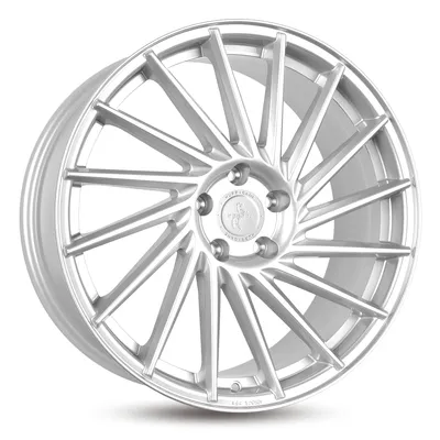 Produktbild von Keskin KT17 Hurricane crystal silver 10x22 ET50 - LK5/112 ML66.6 Felge Alu
