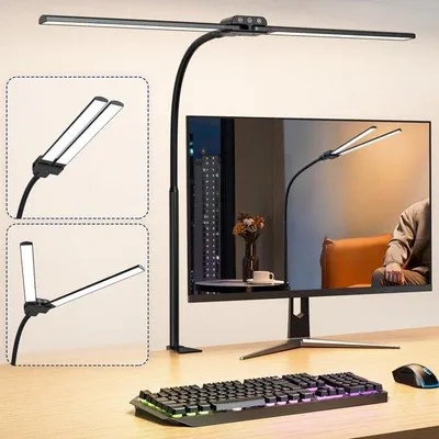 Productafbeelding van Famanu bureaulamp - Minimalistisch design - Flexibel en ruimtebesparend