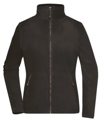 Produktbild von James and Nicholson - Fleecejacke für Damen LT2498 (XL) (Dunkelgrau)