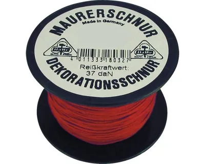 Produktbild von Maurerschnur rot Ø 2,0 mm, 200 m