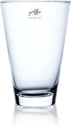 Produktbild von 6er SET Glasvasen, Dekogläser CONI konisch rund H. 19cm D. 12,5cm Sandra Rich
