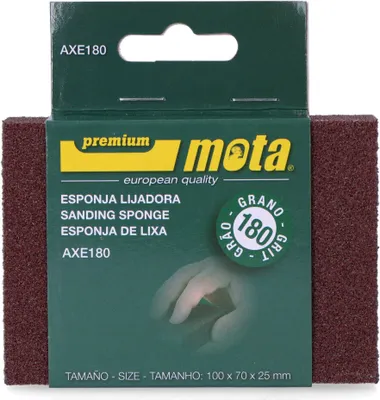 Produktbild von Schleifschwamm aus Aluminiumoxid Körnung 180 Axe180 Mota