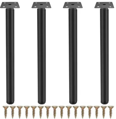 Productafbeelding van Verstelbare metalen meubelpoten 30 cm - 4 stuks