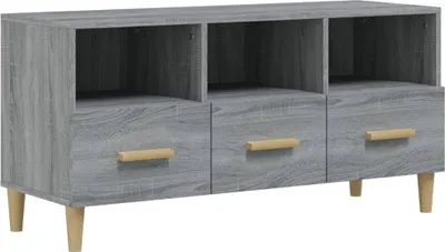 Obrázek produktu pro vidaXL TV skříňka Grey Sonoma 102x36x50 cm Dřevěný materiál