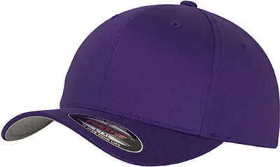 Produktbild von FLEXFIT 6277 | Wooly Combed Cap / Kappe / Mütze / Hut Stabile Front - Farbe: Purple - Größe: Youth