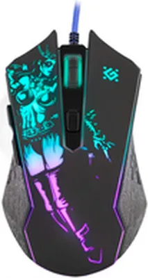 Produktbild von Gaming  kabelgebunden  optische Maus DEFENDER GM-933 SIN'SISTER 7200dpi 6P hintergrundbeleuchtet