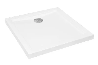Zdjęcie produktu dla Brodzik uniwersalny do kabiny prysznicowej Oskar 90x90, 5,5 cm SLIM cm, kwadratowy biały