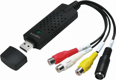 Obrázok produktu pre LOGILINK USB-Grabber VG0030, USB-A/M na 3x Cinch + miniDIN5/F, Win11