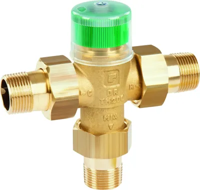 Obrázok produktu pre RESIDEO Vodný zmiešavač TM200, termostatický, mosadz A, 3/4", 1 ks.