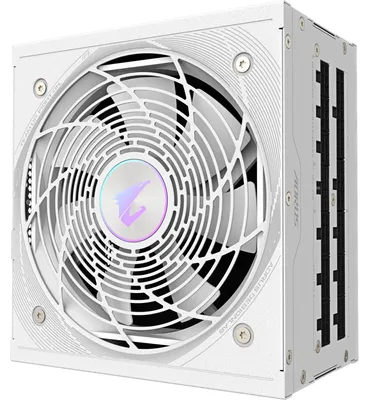Obrázok produktu pre GIGABYTE AORUS ELITE P850W ICE, 850 W, 100 - 240 V, 50/60 Hz, 12 A, Aktívny, 125 W