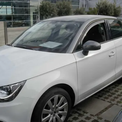 Produktbild von Windabweiser Regenabweiser für Audi A1 Sportback 8X 2012-2018 Dunkel Acryl 2x