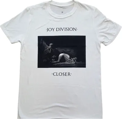 Produktbild von Joy Division - "Classic Closer" T-Shirt für Herren/Damen Uni RO2017 (XXL) (Weiß)