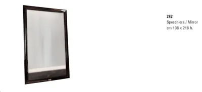 Produktbild von Klassischer Wandspiegel Holzdesign Spiegel Wohnzimmermöbel Italien Klassisch