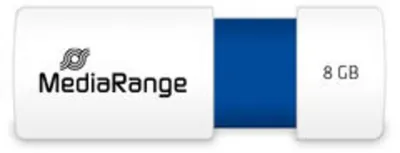 Immagine prodotto di MediaRange USB-Stick  8GB USB 2.0 Slider blue