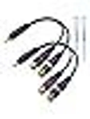 Produktbild von Cinch Klinke Adapter, Cinch Kabel RCA Y Splitter Kabel Von RCA 3,5mm Stecker auf 2 Buchse Adapter für Subwoofer, Lautsprecher, Verstärker (3,5mm Stecker auf Buchse, 2Stü)