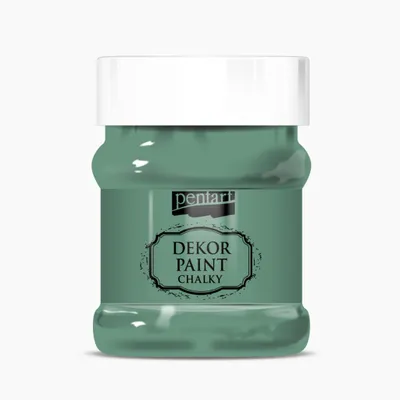 Obrázek produktu pro PENTART Dekorfarbe Chalky, 230 ml, Turkisgrün