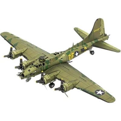 Productafbeelding van Fascinations B-17 Flying Fortress, Vliegtuig, Modelbouwsset, Geschikt voor elk geslacht, Metaal, B-17 Flying Fortress, 14 jaar en ouder