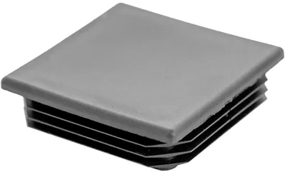 Produktbild von Plus Pfostenabdeckung für Stahlpfosten 8 x 8 cm Schwarz Kunststoff