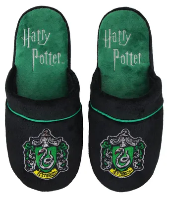 Zdjęcie produktu dla Kapcie Harry Potter Slytherin rozmiar S/M