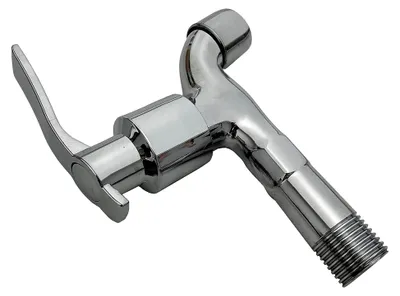 Produktbild von Wasserhahn für Ausgussbecken, Wandarmatur Gartenhahn, Auslaufventil, 1/2''