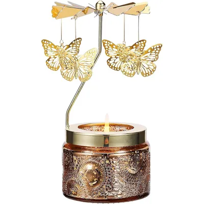 Produktbild von Duftkerzen Set mit Schmetterling – Entspannende Duftkerzen, Ideal als Geschenk für Frauen zum Geburtstag oder Muttertag