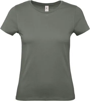 Produktbild von Damen-T-Shirt, Kurzarm - B&C #E150/W - millennial khaki - Größe 2XL