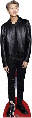 Produktbild von BTS Pappaufsteller Rap Monster RM Black Leather