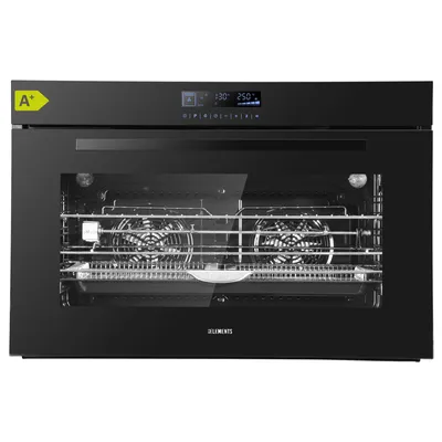 Produktbild von KB ELEMENTS Einbaubackofen, 90 CM, 15 Liter, 15 x Funktionen, Airfryer Funktion, AQUA CLEAN, Edelstahlrahmen, 90DV1