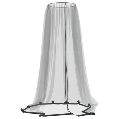 Obrázek produktu pro vidaXL Moskytiéra na slunečník 220 mesh černá Φ300x230 cm