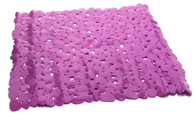Produktbild von MSV 140965, Violett, Einfarbig, Quadratisch, Polyvinylchlorid (PVC), 530 mm