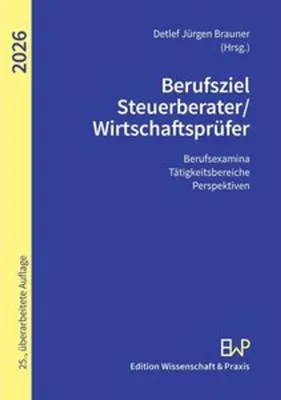 Obrázok produktu pre Berufsziel Steuerberater-Wirtschaftsprüfer 2026
