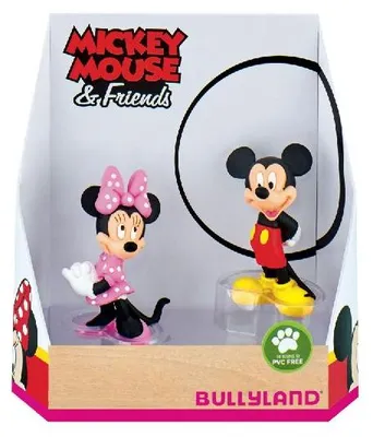 Produktbild von BULLYLAND Disney – Micky und Minnie Geschenkset, 3 Jahr(e), Mehrfarbig, Polyvinylchlorid (PVC)