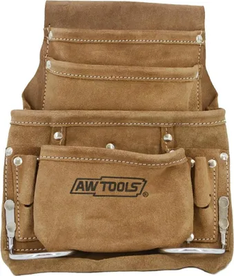Immagine prodotto di Awtools Tasca per utensili in pelle a 10 scomparti