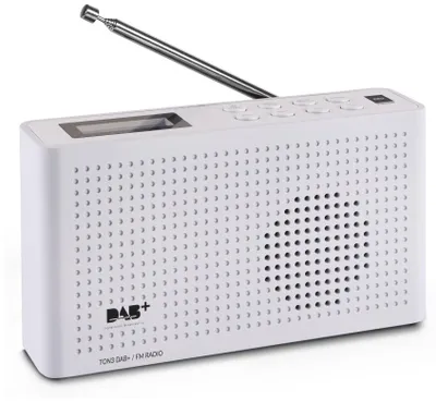 Obrázek produktu pro OPTICUM přenosné rádio DAB+/FM TON3 bílé