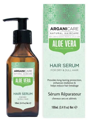 Obrázek produktu pro ArganiCare Aloe Vera, sérum na vlasy, regenerující, 100 ml