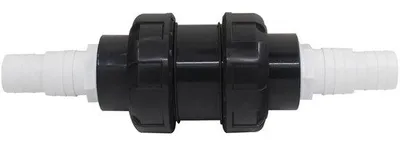 Immagine prodotto di Valvola di non ritorno in plastica, 32/38 mm - Universale - Adatta per giardini e pompe idrauliche - Facile da installare