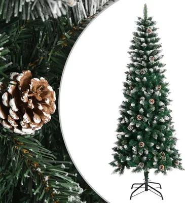 Obrázok produktu pre The Living Store Umelý vianočný stromček so stojanom zelený 210 cm PVC