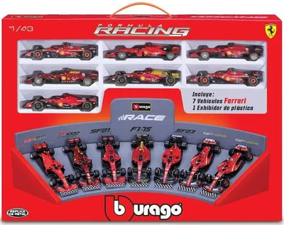 Produktbild von BBURAGO FERRARI SCUDERIA 7 Car SET