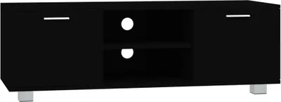 Produktbild von TV-Schrank Schwarz 120x40,5x35 cm Holzwerkstoff